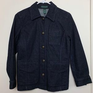 🚨SOLD Ralph Lauren Denim Chore Coat EUC